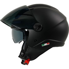 Sway Sw 765 Mat Siyah Kask