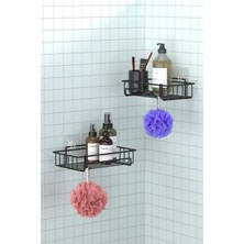 Empressco Teknotel Banyo Düzenleyici Şampuanlık Banyo Duş Rafı 2 Adet Banyo Rafı Mat Siyah ST242H - Fiyatı, Yorumları
