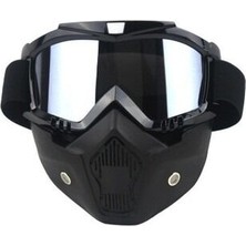 Ixann Jet Maske Gri Aynalı
