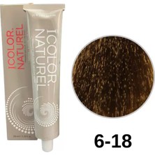 IColor Naturel Icolor Natural Tüp Boya 100Ml. 6-18 K.Kumral K.Mat