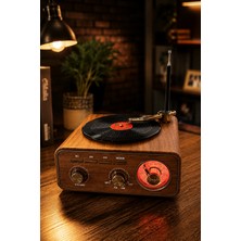 Blackbird Game Center Meier MD-1317BT Nostaljik Görünümlü Bluetooth Hoparlör ve 3 Bantlı Şarjlı Radyo