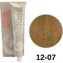 IColor Naturel Icolor Natural Tüp Boya 100ML. 12-07 Irize Platin