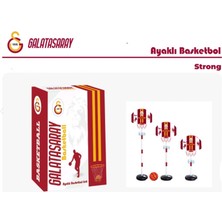 Can Sports Galatasaray Lisanslı Ayaklı Basketbol Potası Seti