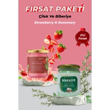 WAAW GOOD Strawberry,çilek Kokulu & Rosemary Biberiye Hızlı Uzama Etkili 2'li Fırsat Paketi