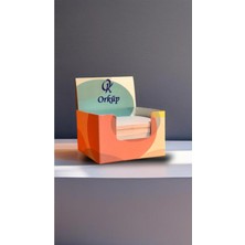 Orbak Kağıtçılık Orküp 8x8 1. Hamur 80GRAM 500'LÜ Bloknot Küp Blok Not Beyaz (0,22 Kg)
