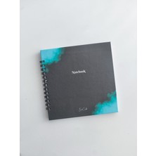 Beticraft 2 Adet Not Defteri, 15X15 Çizgili ve Kareli Defter, Günlük, Hatıra Defteri