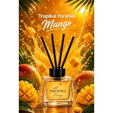 PHENORA Mango Oda Kokusu Tropikal Ferahlık Çubuklu Cam Şişe 100ml