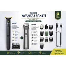Philips 11 In 1 Bakım Kiti ve Oneblade Set Avantajlı Paket