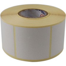Skygo Hazır Al Hızlı Al Etiket 50MM x 50MM Ruloda 1000 Adet Etiket 40MM Çapında Baskısız Not Alma Etiketi