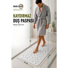 MAİN SHOP Bubble Bath Math Banyo & Duş Kaydırmazı Beyaz 36x66 cm M-141