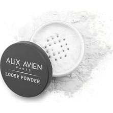 Skygo Alıx Avıen Ipeksi Toz Pudra - Sabitleyici Etki Mat Bitiş - Loose Powder 01 Transparent