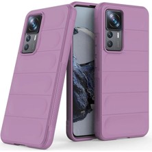 Mudanis Xiaomi Mi 12T Pro Kılıf Optimum Silikon - Mor