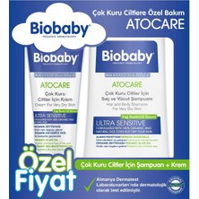 Skygo Biobaby Kuru ve Atopik Ciltler Için Şampuan ve Krem