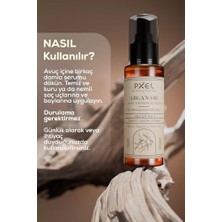 Skygo Pxel Saç Onarıcı Serum 75 ml | Yıpranmış Mat ve Kabaran Saçlar | Argan, Hindistan Cevizi Yağı, Vegan Saç Bakım Serumu