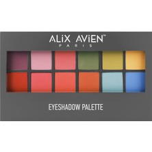 Skygo Alıx Avıen 12 Li Far Paleti - Eyeshadow Palette 111 Tropical Bouquet 15,6 G
