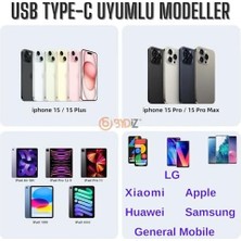 Skygo Bydiz 16/15 /pro/max/plus/ipad/mac USB C To USB C Mfi Onaylı Çip 60W 120W Iphone Hızlı Şarj Kablosu
