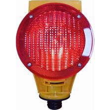 LR-SPL02R Solar Enerjili Üçgen Flaşörlü Kırmızı Lamba, Solar Flaşör