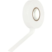 2 Adet Beyaz Plastik Elektrik Izole Bandı -Elektrikçi Izolebant -Kablo Lnb Elektrik Tesisatı Izole Bant (2, Beyaz)
