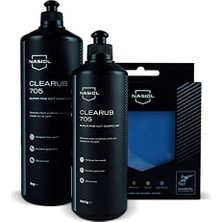 Clearub 705 Araç Çizik,hare Giderici Pasta CILA-500 Gr-Boya Koruma Parlatma Wax, Detailing, Güçlü Çizik Alıcı Araç Pasta Cila, Boya Koruyucu ve Parlatıcı Oto Polisaj