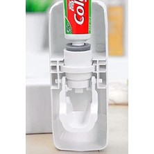 Otamatik Diş Macunu Sıkacağı ve 5 Adet Diş Fırçalığı Macun Sıkacak Diş Fırçası Banyo Askı Seti