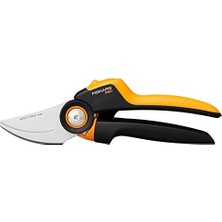 Bypass L Bahçe Makası, x Serisi Powergear, P961, Döner Sap, Taze Dallar Için, Yapışmaz Kaplama, Paslanmaz Çelik Bıçaklar, Uzunluk: 22,2 Cm, Siyah/turuncu, 1057175