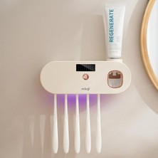 Mio UV5F 1200MAH Şarj Edilebilir Uv Sterilizatörü Otomatik Diş Fırçası Tutucusu