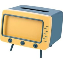Skygo Masaüstü Retro Telefon Tutucu, Masaüstü Peçetelik Cep Telefonu Standı (Lacivert)