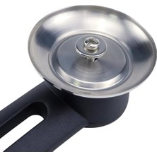 Dikey Tencere Kapağı Kolu – Dayanıklı, Ergonomik Tasarım, Tencere Kapakları Için Tutacak, Siyah Renk – Mutfak Aksesuarı, Pratik Yardımcı El Aleti