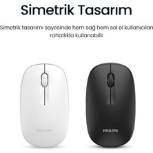 SPT6318 Kablosuz Klavye ve Mouse Seti, Tam Boyutlu, Sağ ve Sol Elle Kullanıma Uygun Türkçe Q Klavye Mouse Seti Siyah