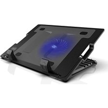 Inca INC-341FXT Ergonomıc USB Sılent Notebook Stand Cooler Black, 15,6" Uyumlu,çift USB Giriş, Ayarlanabilir Fan Hızı, 1200 Rpm Güçlü Fazn Hızı,düşük Gürültü Seviyesi