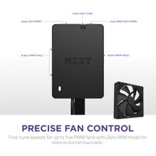 Nzxt Control Hub - Dijital Rgb Aydınlatma ve Pwm Fan Hız Kontrol Cihazı - 5 x Pwm Fanı Veya 4 x Tek Kare Fanı Kontrol Edin - Nzxt Cam Software Tarafından Desteklenmektedir
