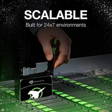 Exos X20, 20 Tb, Dahili Sabit Disk, 3,5 Inç Ölçekli Sata 6 Gb/sn Hdd, 7200 Rpm, 2,5 Milyon Saat Mtbf, 512E ve 4kn Fastformat, Gelişmiş Önbellek ile Düşük Gecikme (ST20000NM007D)