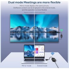 Edup HDMI Kablosuz Bağlantı Kiti Eş Zamanlı Görüntü Aktarımı Transmitter EH-WD9905