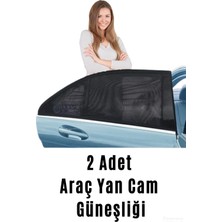 Empressco Ankawood 2 Adet Oto Yan Cam Perdesi Araba Arka Güneşlik Araç Anne Bebek Çocuk Perde Arka Koltuk Emzirme Örtü - Fiyatı, Yorumları