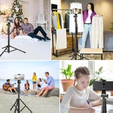NP588 170 cm Işık Tripodu ve Monopod Özellikli Kullanımı Kolay ve Pratik Iç ve Dış Mekan Fotoğraf ve Video Çekimleri Için (NP588 170 cm Işık Tripodu)