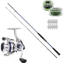 Daiwa Samurai 270CM 10-35GR - Okuma Aria 3000 Spin Olta Seti