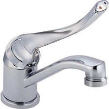 Skygo Musluk 570LF-06ELH, Handle Basin Musluk, Krom By Musluk
