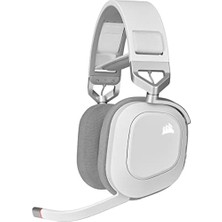 HS80 Rgb Kablosuz Oyuncu Kulaklığı, Dolby Atmos, Uzamsal Ses, Slipstream Teknolojisi, Dinamik Rgb Aydınlatma, Discord Sertifikalı, Pc/mac/ps5 Vs Ps4 Uyumlu, Beyaz (CA-9011236-EU)