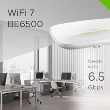 Wifi 7 BE6500 Kablosuz Dual Radio, Mu-Mımo | Poe+ Veya USB Tip C Destekli (Dahil Değildir) | Bulut, Uygulama Veya Doğrudan Yönetim
