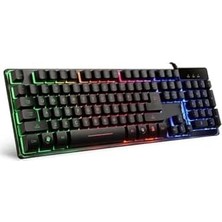 Stalker Warrior K9 Rgb Ledli Gaming Oyuncu Klavyesi Mekanik Hisli Metal Taban