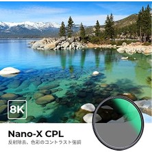 K&f K & F Konsept X-Serisi Polarize Filtre 72MM Cpl Filtre Polarizasyon Filtresi Mrc 28X ile Kaplanmış