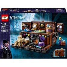 Wednesday Şey’in Dairesi 76785 – 10 Yaş Üzeri Çocuklar Için Şey, Enid Sinclair Mini Bebeği ve Aksesuarlar Içeren Koleksiyonluk Yaratıcı Oyuncak Yapım Seti, Doğum Günü Hediyesi Fikri (828 Parça)