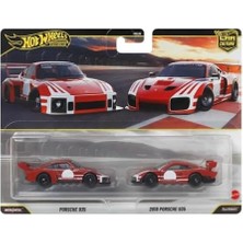 1:64 Premium Car Culture 2'li Paket Porsche 935-2018 Porsche 935 HBL96 - JHW51