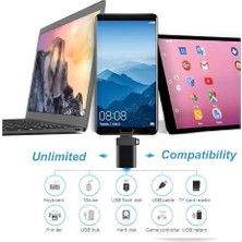 Skygo Lightning & Type-C USB Dönüştürücü – Yüksek Hızlı Veri Aktarımı, Telefon Için Lightning To USB Dönüştürücü, Klavye, Mouse, Kart Okuyucu ve Oyun Kumandası ile Uyumlu, Ha-06, Evınto (Type-C)