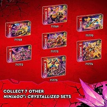 Kristal Kral Tapınağı Aksiyon Oyun Seti, 71771 Çocuklar Için Yapılabilir Oyuncak,, Zane, Kai ve Jay Minifigürleri ile 8 Artı Yaşında