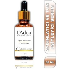 L'adén Cosmetics Aydınlatıcı C Serum ile Kırışıklık ve Lekere Son.