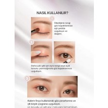 Kalıcı, Topaklanma Yapmayan, Simli Tekli Far Modern Shadow Glitter 304 New