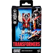 Transformers Studio Series Deluxe One Starscream, 4.5 Inç Dönüştürücü Aksiyon Figürü, 8+ Yaş Için Oyuncaklar