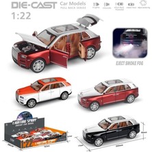 HCL-806PA Çek Bırak 1:22 Sesli ve Işıklı Buharlı Rr-Lüx Metal Jeep