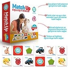 Toys Match Up Eşleştirme Kartları Eğitici Geliştirici Oyun Eşleme Kart